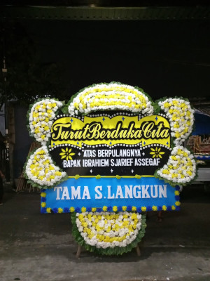 Papan Bunga Duka di Jambidan