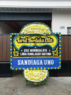 Papan Bunga Duka di Jambidan