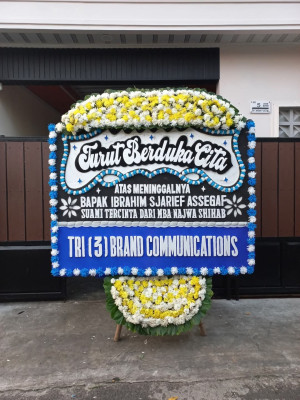 Papan Bunga Duka di Jambidan